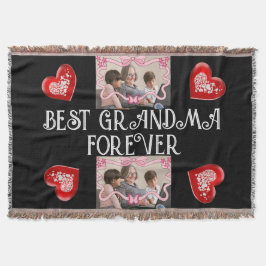 BEST GRANDMA FOREVER MIT GRANDKIDS FOTOS DECKE