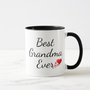 BEST GRANDMA JE Personalisierte Sprichwörter 31 Tasse