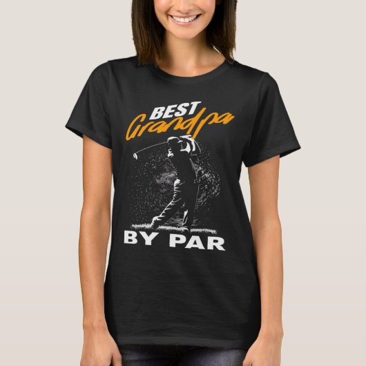 best grandpa by par  fathers day golf T-Shirt (Vorderseite)