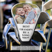 BEST GRANDPA DURCH EIN LANGES SHOT-Foto Golf Headcover