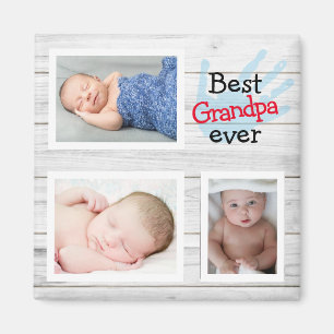 Best Grandpa Ever custom Magnet