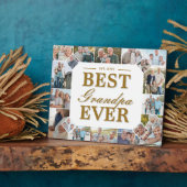 Best Grandpa Ever Father's Day Photo Frame Collage Fotoplatte (Seite)