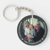 BEST GRANDPA EVER Foto Personalisierter Schlüssela Schlüsselanhänger (Vorderseite)