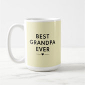 Best grandpa ever kaffeetasse (Links)