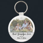 Best Grandpa ever ! love personalize  Schlüsselanhänger<br><div class="desc">Say it from the heart: Best Grandpa Ever! Ideal,  not only as a gift for Father's Day! Show your Grandpa he's the best.</div>
