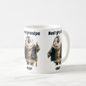 Best Grandpa Ever Winter Penguin Kaffeetasse (VorderseiteRechts)
