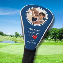 BEST GRANDPA NACH PAR Custom Foto Golf Headcover