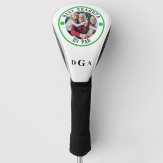 BEST GRANDPA NACH PAR-Foto-Monogramm Golf Headcover