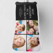 BEST GRANDPA VON EINEM LANGEN SHOT 4 Foto Collage Golf Headcover (Rotieren 90)