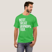 Best Great Grandpa Design For Grandpa Men Great Gr T-Shirt (Vorne ganz)