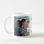 Best Great Oma jemals Floral Wreath Foto Kaffeetasse (Links)