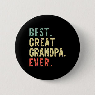 Best Great Opa Ever Funny Retro Vintag Button