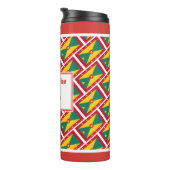 BEST GRENADIAN VATER Grenada Flag Maßgeschneiderte Thermosbecher (Nach rechts gedreht)