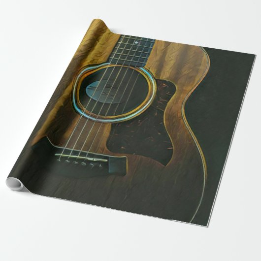 Best guitarist ever geschenkpapier (Ungerollt)