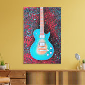 Best guitarist ever leinwanddruck (Insitu (Wohnzimmer))