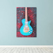 Best guitarist ever leinwanddruck (Insitu (Holzboden))