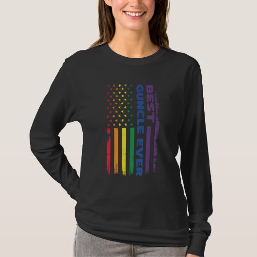 best guncle ever gay pride LGBT T-Shirt (Vorderseite)
