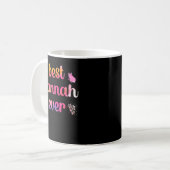 Best Hannah Ever Hannah Name Kaffeetasse (Vorderseite Links)
