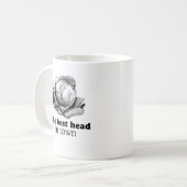 BEST HEAD IN STADT KAFFEETASSE (Vorderseite Links)