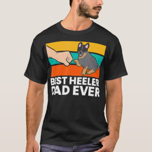 Best Heeler Vater Ever Blue Heeler Vater Australie T-Shirt