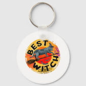 Best Hexe Schlüsselanhänger (Vorderseite)