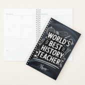 Best History Teacher Chalkboard Design Planer (Anzeige)
