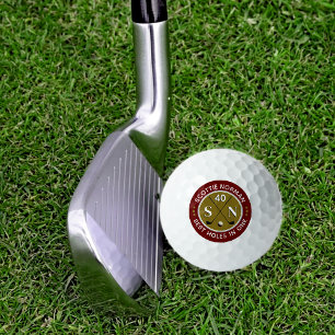 BEST HOLES IN EINEM KLASSISCHEN Golfer Golfball