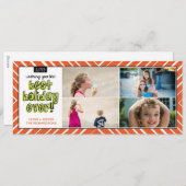 Best Holiday Ever x4! Feiertagskarte (Vorne/Hinten)