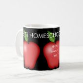 BEST HOMESCHOOLING MAMA KAFFEE TASSE (Vorderseite Links)