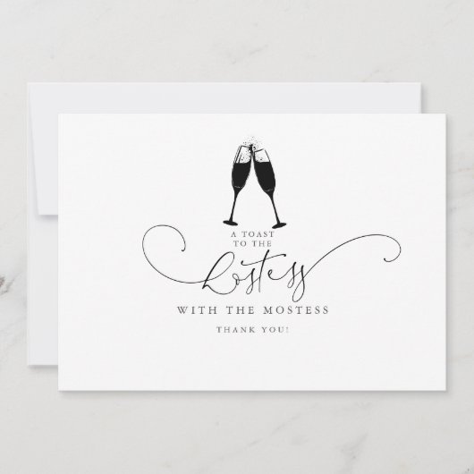 Best Hostess Mostess Niedlich Minimalistisch Viele (Vorderseite)