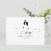 Best Hostess Mostess Niedlich Minimalistisch Viele (Stehend Vorderseite)