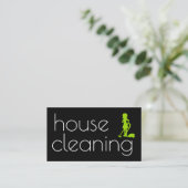 Best House Clearing Business Card Visitenkarte (Stehend Vorderseite)