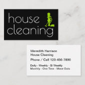 Best House Clearing Business Card Visitenkarte (Vorne/Hinten)
