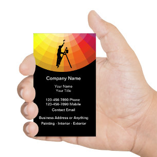 Best House Painter Business Cards Visitenkarte