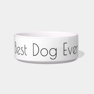 Best Hund je Geschenke für Hunde Weihnachten Weiß Napf