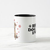 Best Hund Mama Ewigkeit American Bulldog Tasse (Zentrum)