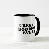 Best Hund Mama Ewigkeit American Bulldog Tasse (VorderseiteRechts)