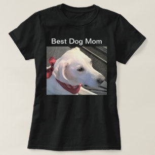 Best Hund Mama White Labrador Retriever Mix Black T-Shirt