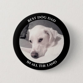 Best Hund Vater Foto Niedlich Weiße Welpe Hunde Sc Button