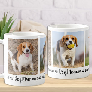 BEST Hunde Mama je Personalisiert 3 Pet Bild Kaffeetasse