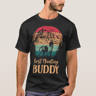 Best Hunting Friend Brittany Spaniel Wilderness Hu T-Shirt