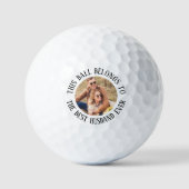 Best Husband Ever Foto Golfball (Vorderseite)