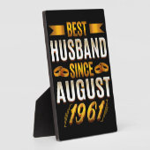 Best Husband Funny 59th Anniversary Parents Fotoplatte (Seite)