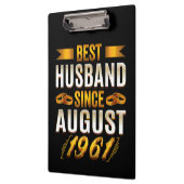 Best Husband Funny 59th Anniversary Parents Klemmbrett (Links)