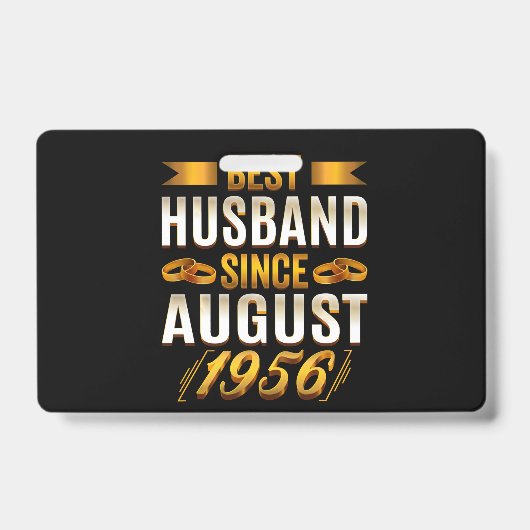 Best Husband Funny Jubiläum Ehefrau Ausweis (Vorderseite)