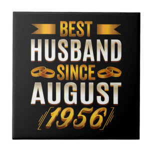 Best Husband Funny Jubiläum Ehefrau Fliese