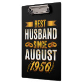Best Husband Funny Jubiläum Ehefrau Klemmbrett (Links)