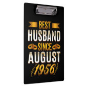 Best Husband Funny Jubiläum Ehefrau Klemmbrett (Rechts)