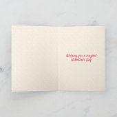 Best Husband Glitzer Valentine Card Karte (Innenseite)