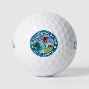 Best Husband Golf Gift - Benutzerdefiniertes Foto Golfball